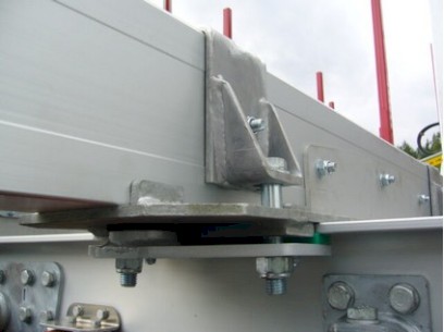 Uchycení oplenu ALUCAR rychloupínací, kompletní TITAN 50/70 XL